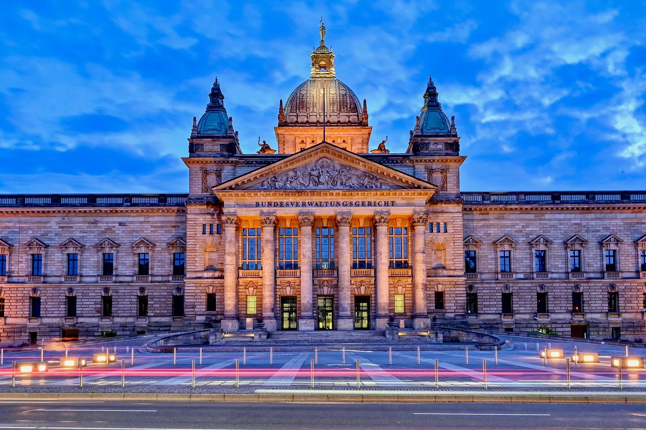 Stock photo related to leipzig, building, saxony, germany for the topic of federal reserve building